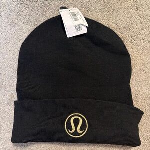 lululemon athletica Black Knit Hat